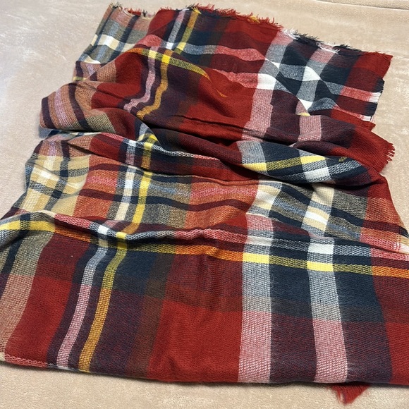 ZARA the plaid scarf 2014 NWT - Picture 2 of 4